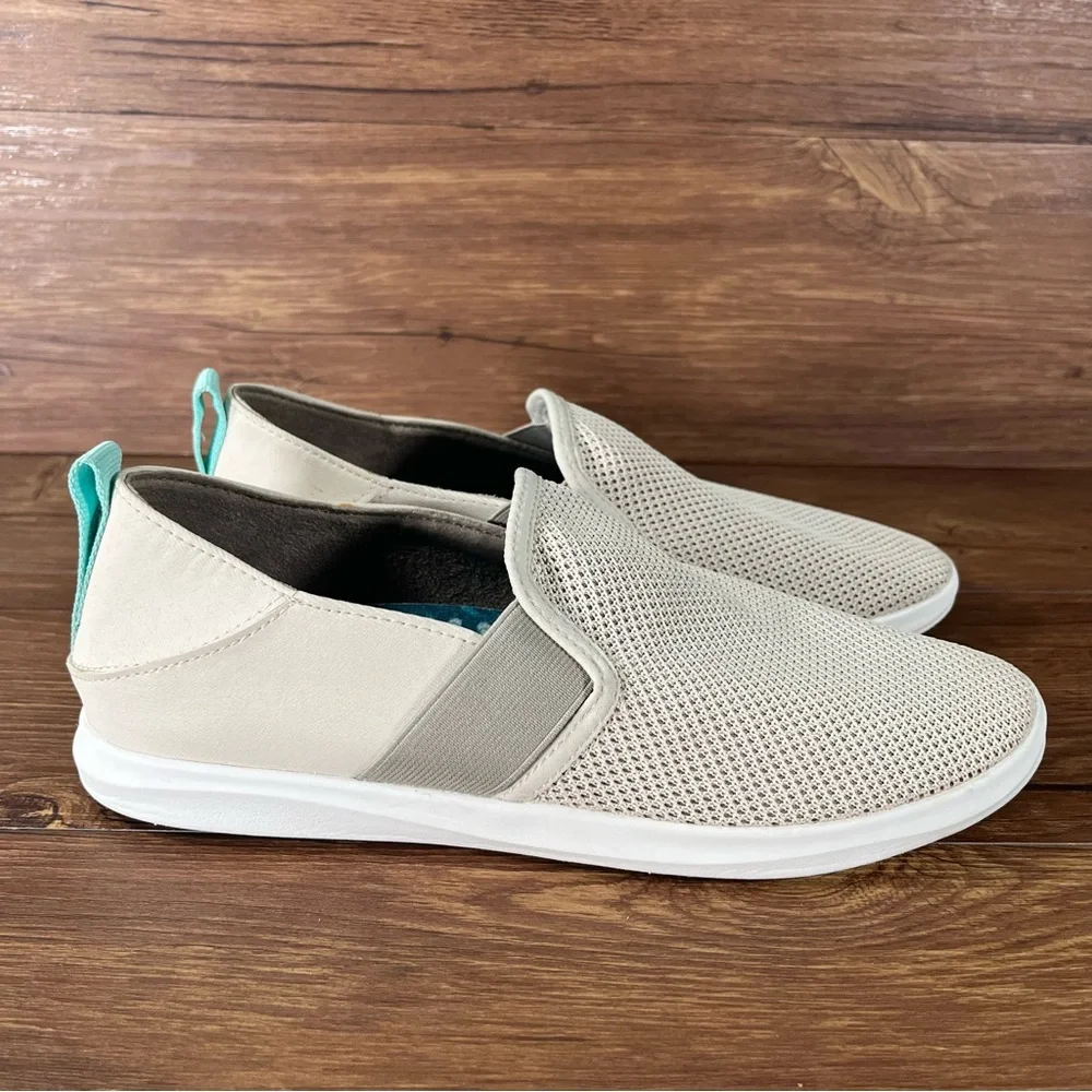 OLUKAI HALE’IWA Slip-On Sneakers Women’s‎ Size 8 Loafers Shoes